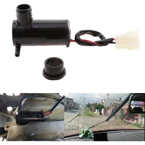 Universal Car Windshield Window Wiper Pump Motor Durable Plastic