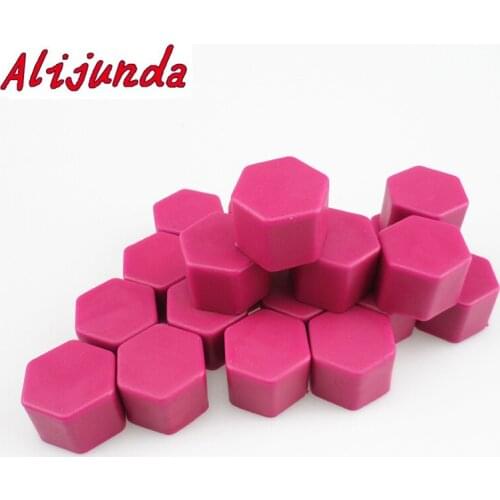 Alijunda Automotive silicone wheel screw protective cap For Opel Astra VAUXHALL MOKKA Zafira Insignia Vectra Antara