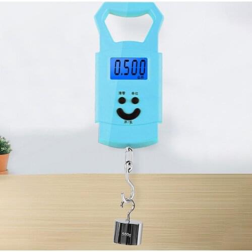 High Quality Fishing Scale Digital Accurately Weighing Mini Electronic Portable LCD Display Suitcase Scale for Outdoor