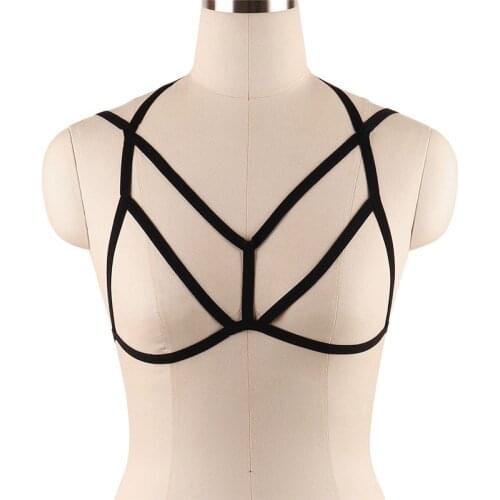 Women Halter Open Bra Self Bondage Straps Bdsm Toys Lingerie Sexy Babydoll Erotic Underwear Porn Slave Cosplay Costumes Sissy