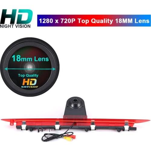 18mm HD lens car camera for Mercedes benz Marco Polo Exclusive 2016 2019 AGM V 200 220 Centre High Mount Stop Lamp Parking Light