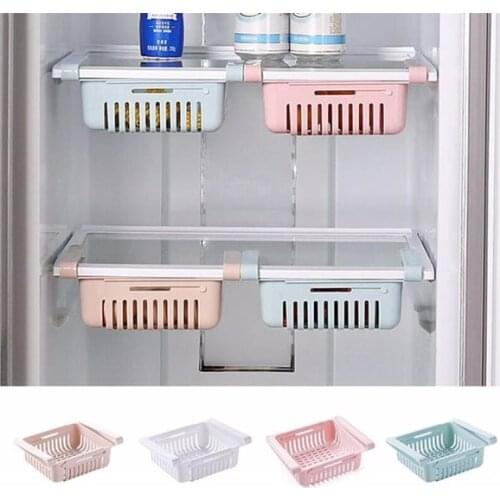 ÇOK AMAÇLI UZAYIP KISALABİLİR GIDA DEPOLAYICI VE BUZDOLABI DÜZENLEYİCİ