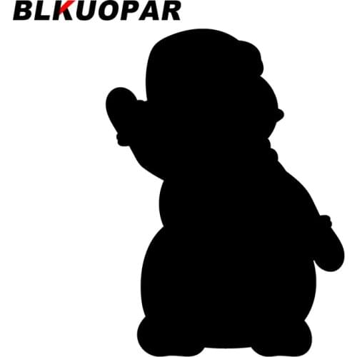 BLKUOPAR for Kung Fu Yeti Car Stickers Fashionable Simple Decal Car Accessories Sunscreen Scratch-Proof Laptop Windows Decor