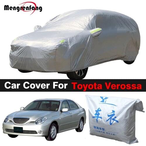 Full Car Cover For Toyota Verossa Outdoor Anti-UV Sun Shade Snow Rain Dust Resistant Cover