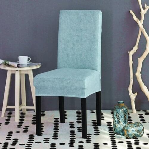Chair Cover Removable Super Fit Polyester Dining Room Chair Protector for Home