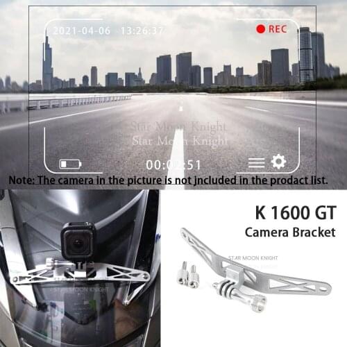 Motorcycle Driving Recorder BikeGP Recorder Holder For GoPro Camera Bracket CamRack For BMW K1600GT K1600 K 1600 B GA GT GTL
