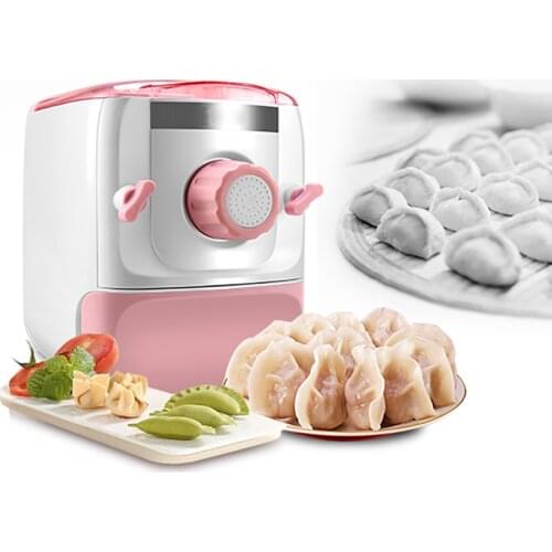 Electric Automatic Noodle Press Machine With 7 Molds Noodles Dumpling Maker Pasta Spaghetti Making Cutter Dough Blender 220V