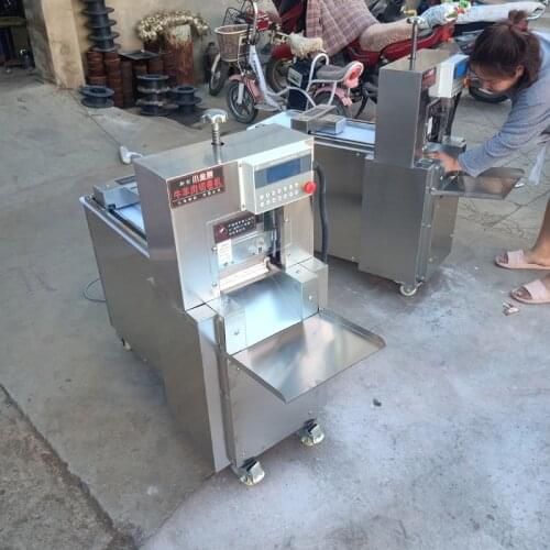 New electric slicing machine commercial cutting lamb roll machine low price selling beef roll cutting machine 220V 110V