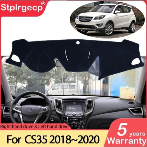 For Changan New CS35 2018 2019 2020 Anti-Slip Mat Dashboard Cover Pad Sunshade Dashmat Protect Carpet Anti-UV Car Accessories CS