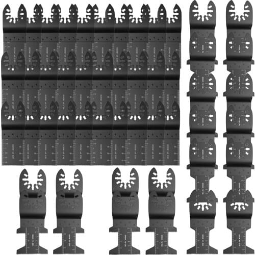 50Pcs Multitool Saw Blade Oscillating Blade Multi Tool Circular Saw Blades Wood Cutting Kit