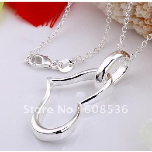 Fashion jewelry, S925 Sterling Silver color Jewelry r Necklace , jewelry,HOT SAL N42