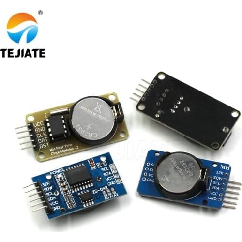 1PCS DS1302 DS3231 IIC Real Time Clock Memory Module CR2032 Mini Precision Timer With Battery For Arduino Long-acting
