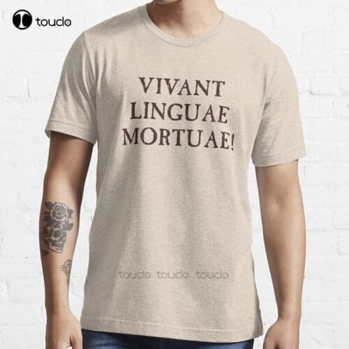 New Long Live Dead Languages - Latin T-Shirt Cotton Men Tee Shirt