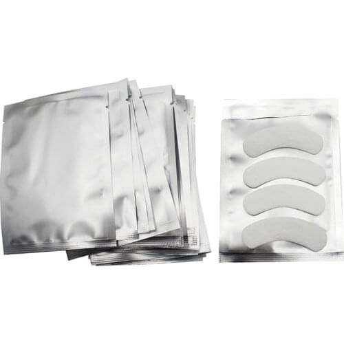 200pairs/pack New Paper Patches Eyelash Under Eye Pads Lash Eyelash Extension Hydrating Eye Tips Sticker Wraps Make Up Tools