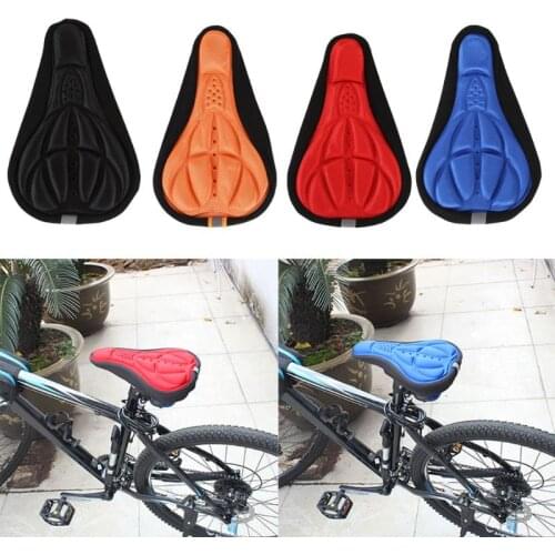 Bike Cushion Pad Thick Cycling Bicycle Sponge Pad Seat Saddle Cover Outdoor MTB Road Bike Saddle Seat Cover Pad Soft 2019