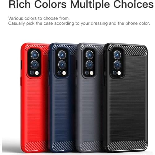 For OnePlus Nord 2 5G Case for OnePlus Nord 2 N200 N10 CE 5G N100 9 9R 8T 8 Pro 7 7T 6 6T Cover Shell Capa Silicone Phone Case