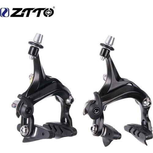 ZTTO Bicycle Parts Road bike Bicycle Brake Ra cinge Dual Pivot Brake Aluminum Side Pull Caliper Front & Rear With Brake Pads