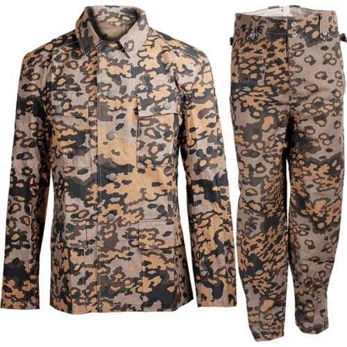 COSPLAY WWII GERMAN AUTUMN OAK TUNIC & TROUSERS