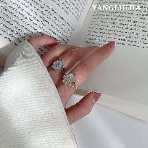 YANGLIUJIA Women's Silver Rings