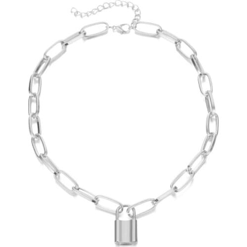 New Vintage Golden Chain Choker Necklace For Women Fashion Punk Metal Multilayer Chain Necklace 2021 Trend Female