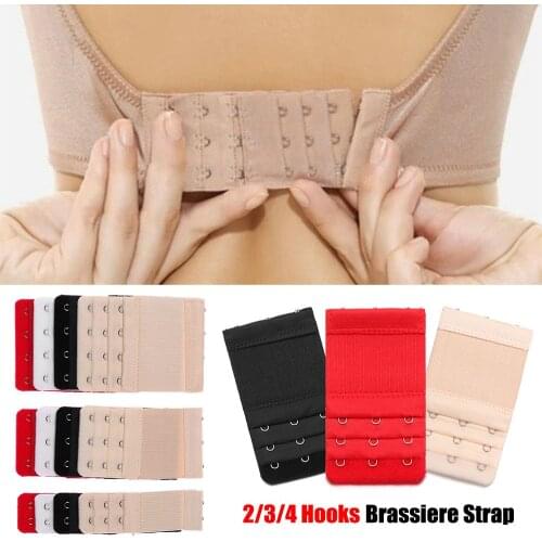 1/3Pcs Adjustable Women Bra Extender 2,3,4 Hook Brassiere Strap Buckle Bra Extension Maternity Underwear