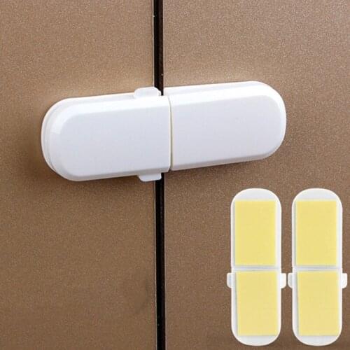 1PC Baby Drawer Lock Children Security Protection Cabinet Locks Straps Toddler Child Safety Equipment Lock Refrigerator Closet