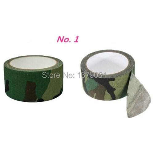10M Hunter Camo Tape No-Mar Army Type Tree/Jungle/ACU Print Pattern Moisture Proof Camouflage Hunting Tapes 10M*5cm Outdoor