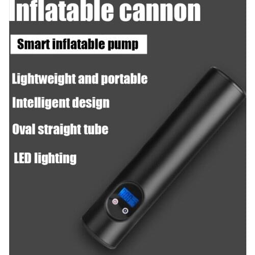 12V 150PSI Rechargeable Air Pump Tire Inflator Cordless Portable Compressor Digital Car Tyre Pump for Car Bicycle Tires Balls