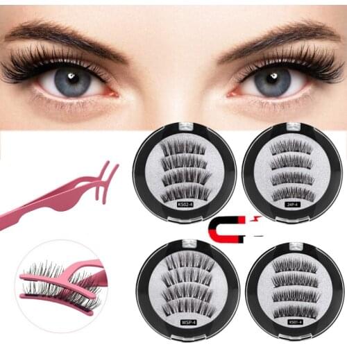 2 Pairs Magnetic False Eyelashes 8D Quantum Magnetic Lashes Multiple Styles Available New 2021 TSLM1