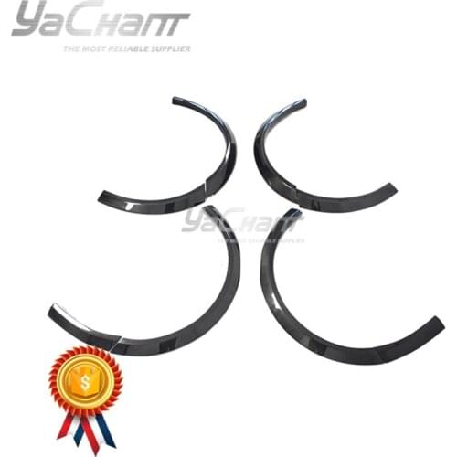 Car-Styling Carbon Fiber Front & Rear Over Fender Flares Fit For 2012-2015 Model S RZ R-Zentric Style Over Fender Flares