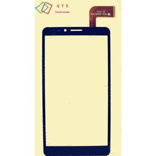 White 6 Inch P/N FPCA-60A08-V03 ZC-1544 tablet pc capacitive touch screen glass digitizer panel Free shipping