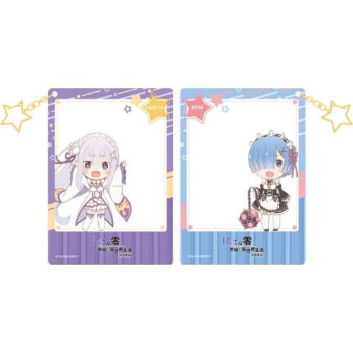 Brdwn Re:Life in a different world from zero Rem Emilia China Official Authorization Cosplay Group Photo Card