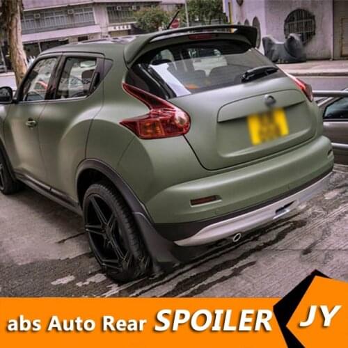 For NISSAN Juke Spoiler 2010-2015 Juke spoiler High Quality ABS Material Car Rear Wing Primer Color Rear Spoiler