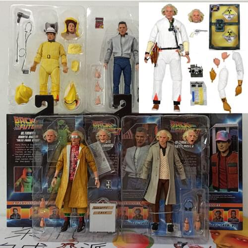 DOC Brown Figure Marty McFly (Tales From Space) Back To The Future Ⅱ Sports Almanac Figure Martin Marty McFly (1985) Figure Biff