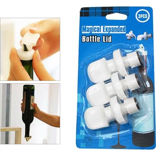 Lid Expanded Reusable Vacuume Sealer Stopper Cap Cork