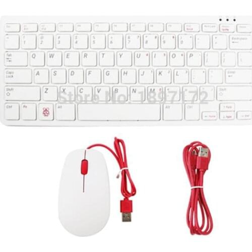 Raspberry Pi official keyboard mouse for Raspberry Pi 4B/ 3B+/3B/Zero W