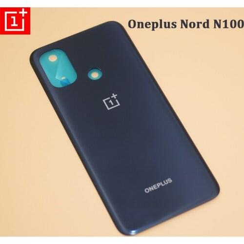 Original Housing Battery Cover Rear Door Housing Panel Case Phone Back Replacement Repair Parts For One Plus 1+ Nord N100 &Logo