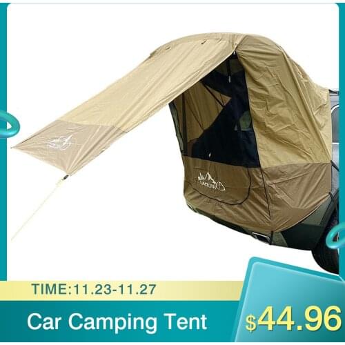 Car Rear Roof Outdoor Equipment Camping Tent Canopy Tail Ledger Picnic Awning Tent For Volkswagen Skoda Mazda Honda Toyota Jeep