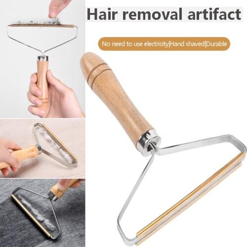 Portable Manual Hair Removal Agent Carpet Wool Coat Clothes Shaving Brush Tool Depilatory Ball Knitting Plush Fabric Shaver Razo