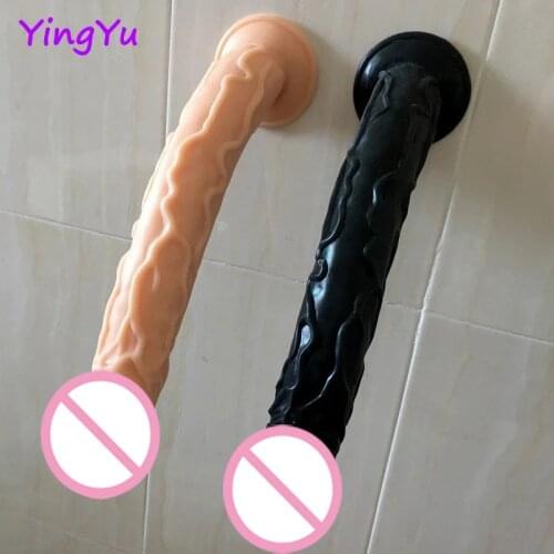 Strap-on Big Horse Dildo Penis Cock Suction Cup Sex Toys for Women Adults Supplies Erotic Products Vibrator Masturbator 35*5CM