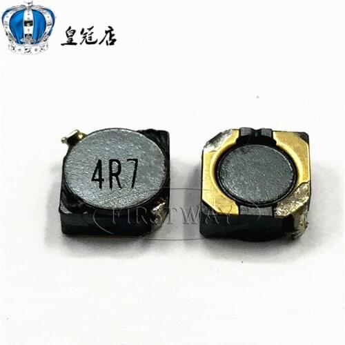 10pcs/SMD power inductors 4D28 5D28 4.7UH word:4R7 5*5*3MM/6*6*3MM Shielding inductance 4.7*4.7*2.8MM/5.7*5.7*2.8MM