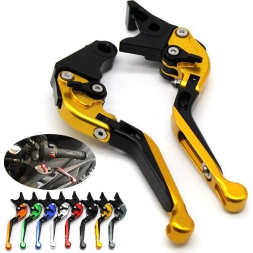 For SUZUKI GSX400F GSX750 GSF600 GS500E GS500F GSF600 N/S Motorcycle Accessories Folding Extendable Brake Clutch Levers