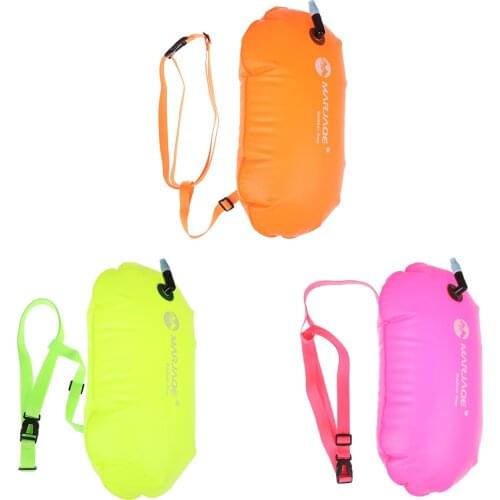 1Psc Water Sport Surfing Diving Safety Bags Lightweight Inflatable PVC Rafting Swimming Buoy Tow Float Dry Air Bag
