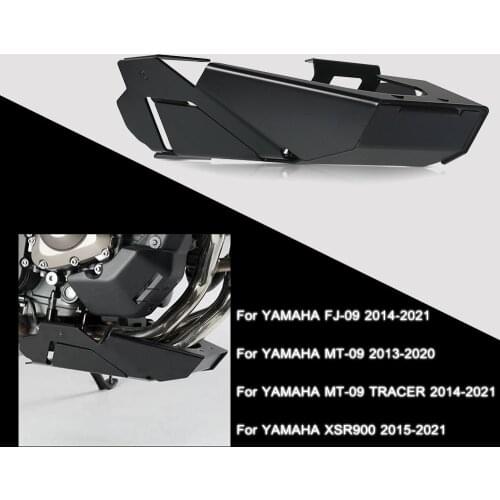 For YAMAHA MT-09 TRACER MT09 Tracer 2014-2021 2020 2019 2018 2017 2016 2015 Motorcycle Front Spoiler Engine Housing Protection