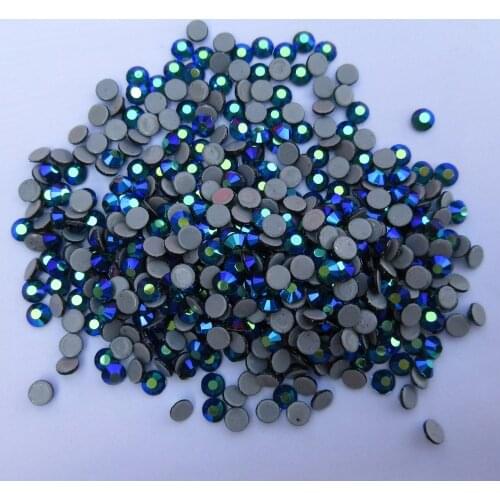 Nail art decorations Emerald AB AAA high Quality Glass Crystal SS6-SS10 Hotfix Rhinestones For clothing Garment Accessorie
