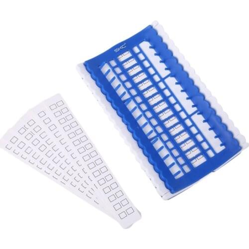 Cross Stitch Floss Organizer Embroidery Thread Yarn Holder Row Line Tool Needles Holder Sewing Accessories