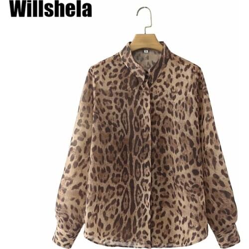 Женские шифоновые рубашки Willshela China At AliExpress