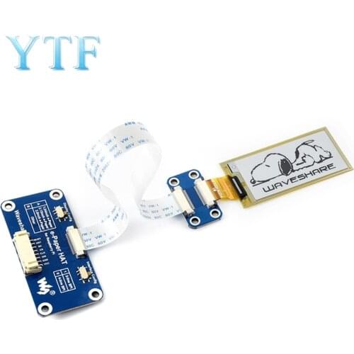 2.13 Inch Electronic Paper Flexible E-Ink Screen Can Be Partially Refreshed Support Raspberry Pi / Arduino