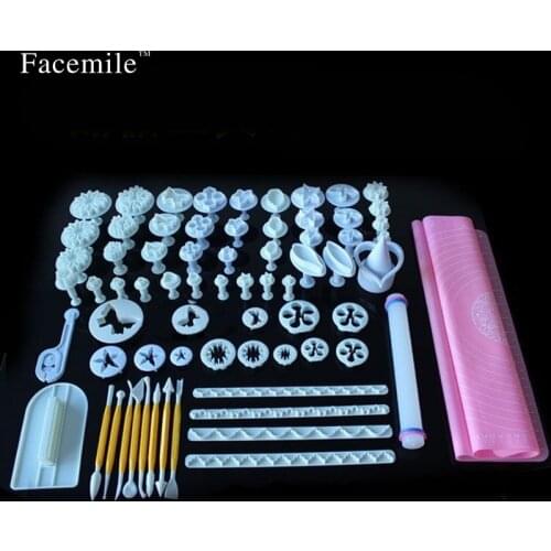 75pcs/Set Cake mold Cupcake Kitchen fondant Kitchen accessories Cake mold cake baking accessories Fondant Cake decorating tools