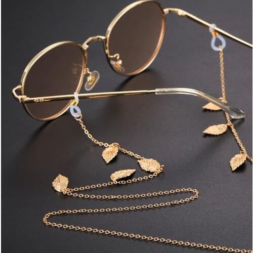 1PC New Metal Glasses Chains for Women Sunglasses Lanyard Non-slip Reading Glasses Holder Strap Eyeglasses Rope Eyewear Decor
